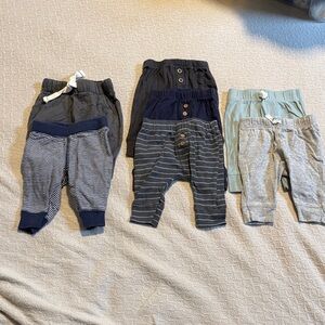 Carter's Kids Leggings Set - Navy, Gray, Green